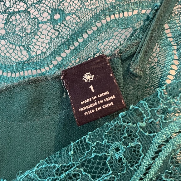 Atelier Maison Scotch lace trim cami top size 1 - Picture 3 of 4